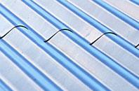 Llangors corrugated roofing